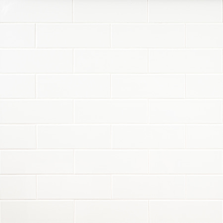 Ackland Illume - 4" x 12" Ceramic Wall Tile - Glossy Visual - Sold by Carton (13.32 SF/Carton) Cloud White