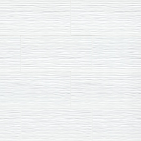 Ackland Linea - 12" x 24" Ceramic Solid Wall Tile - Glossy and Polished Visual - Sold by Carton (16 SF/Carton) Blanca