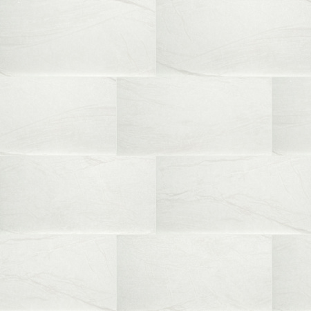 Ackland Marnix - 24" x 48" Porcelain Subway Floor and Wall Tile - Polished Visual, Stone Look - Sold by Carton (16 SF/Carton) Alabaster