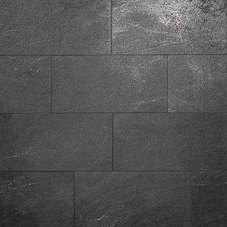 Ackland Norrin Cinder 12 in. x 24 in. Quartzite Look Lappato Porcelain Floor and Wall Tile - Sold by Carton (11.75 SF/Carton) Cinder