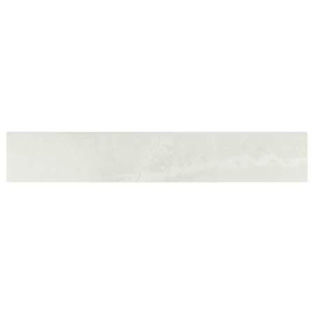 Ackland Sonoma 18" x 3" Matte Porcelain Grout or Thin-Set Tile Bullnose - Sold by Carton (1.5 LF/Carton) Cameo