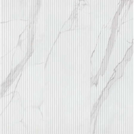 Ackland Striara - 16" x 48" Ceramic Linear Wall Tile - Satin Visual - Sold by Carton (15.51 SF/Carton) Marvelle Cloudstone