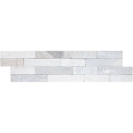 Ackland 6" x 24" Marble Hardscape Wall Tile - Honed Marble Visual - Sold by Carton (6 SF/Carton) Auric White