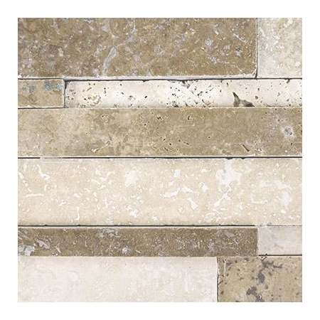 Ackland 6" x 24" Travertine Hardscape Wall Tile - Honed Limestone Visual - Sold by Pallet (180 SF/Pallet) Savile Court