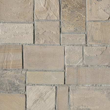 Ackland Random Sized Natural Sandstone Square and Rectangle Stacked Stone Veneer Wall Tile - Sold by Pallet (100 SF/Pallet) Strata Rune