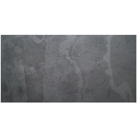 Ackland Camden - 18" x 36" Stone Solid Floor and Wall Tile - Matte and Textured Visual - Sold by Pallet (495 SF/Pallet) Charcoal
