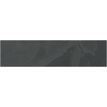 Ackland Camden - 6" x 24" Natural Stone Solid Floor and Wall Tile - Textured Visual - Sold by Carton (10 SF/Carton) Charcoal