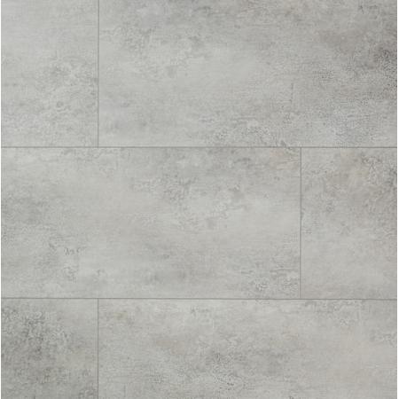 Ackland Tropez 18" x 36" Embossed Vinyl Flooring with Low Gloss, 5 mm Thickness, and 12 MIL Wear Layer- Sold by Pallet (1294.85 SF/Pallet) Atlas Gray