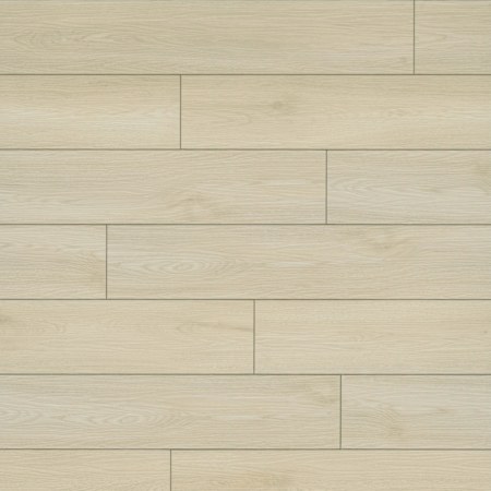 Ackland Woodbay 7" x 48" Smooth Vinyl Flooring with Low Gloss, 5 mm Thickness, and 20 MIL Wear Layer - Sold by Carton (23.77 SF/Carton) Toasted Ivory