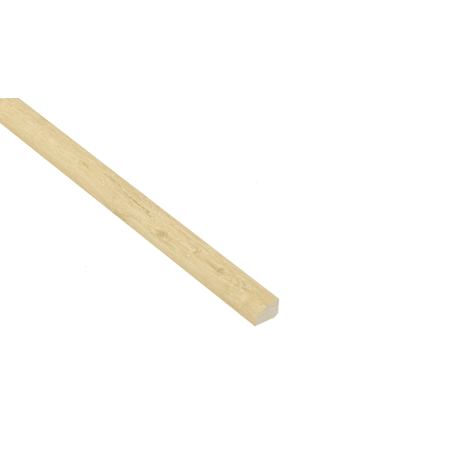 Ackland Springwood 94" x 1" Engineered Hardwood and Vinyl Glue Down or Nail Down Vinyl Flooring Quarter Round - Sold by Piece (7.83 LF/Piece) Asbury Mill