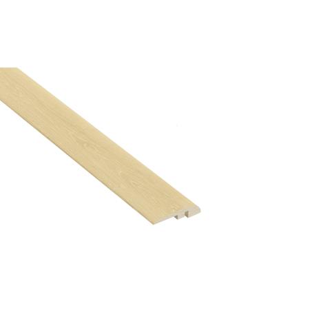 Ackland Springwood 94" x 2" Engineered Hardwood and Vinyl Glue Down or Nail Down Vinyl Flooring Reducer - Sold by Piece (7.83 LF/Piece) Asbury Mill