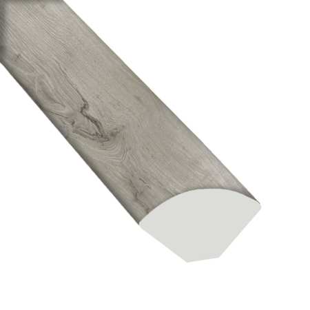 Ackland Ackland Vinyl Trims 94" x 1" Engineered Hardwood Glue Down or Nail Down Vinyl Flooring Quarter Round - Sold by Piece (7.83 LF/Piece) Arbor Smoke
