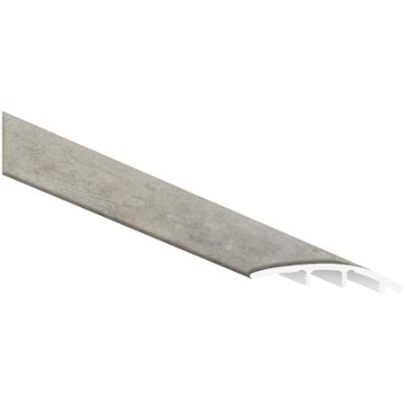 Ackland Ackland Vinyl Trims 94" x 2" Vinyl Glue Down or Nail Down Vinyl Flooring Reducer - Sold by Piece (7.83 LF/Piece) Atlas Gray
