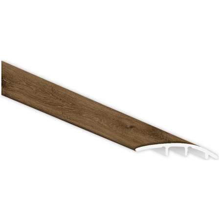 Ackland Ackland Vinyl Trims 94" x 2" Vinyl Glue Down or Nail Down Vinyl Flooring Reducer - Sold by Piece (7.83 LF/Piece) Auburn Valley