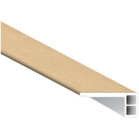 Ackland 95" x 4" Vinyl Glue Down or Nail Down Stair Nose - Sold by Piece (7.89 LF/Piece) Briarston
