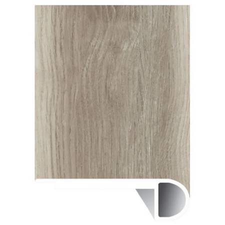 Ackland Brushwood 94" x 3" Vinyl Glue Down or Nail Down Vinyl Flooring Stair Nose - Sold by Piece(7.83 LF/Piece) Easton