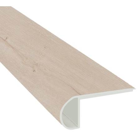 Ackland Ackland Vinyl Trims 94" x 3" Vinyl Glue Down or Nail Down Vinyl Flooring Stair Nose - Sold by Piece (7.83 LF/Piece) Frosty Fir