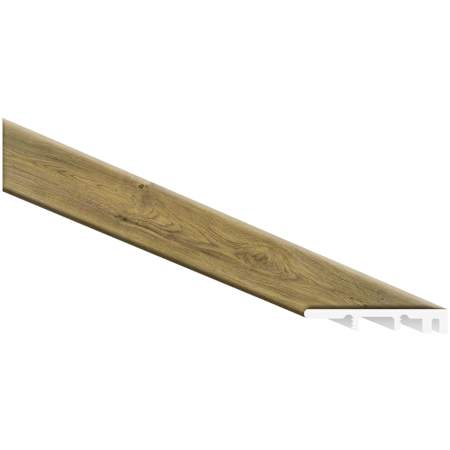 Ackland Ackland Vinyl Trims 94" x 2" Vinyl Glue Down or Nail Down Vinyl Flooring End Cap/Threshold - Sold by Piece (7.83 LF/Piece) Grot Brown