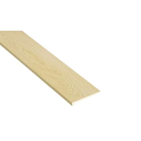 Ackland Asbury Mill 1.25 in. T x 47.24 in. L x 12.01 in. W Hybrid Rigid Core Flooring Trim Stair Tread Eased Edge Molding - Sold by Carton (7.87 LF/Carton) Asbury Mill