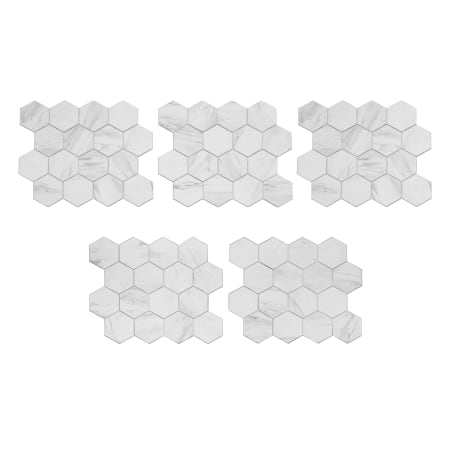 Finish: Carrara Hex