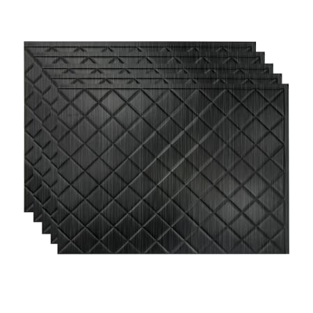 ACP Fasade 18" x 24 Quilted Vinyl Wall Tile - Sold by Carton (15 SF/Carton) Brushed Onyx