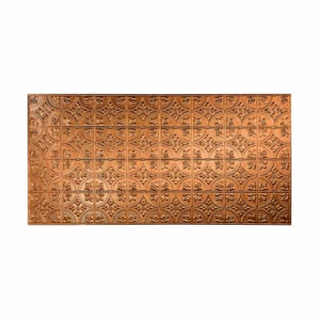 ACP Fasade 4' X 8' DIY Farmhouse Traditional Faux Tin Wallcovering Wall Paneling - Traditional 2 Pattern - 32 Sq Ft - Made in USA Antique Bronze