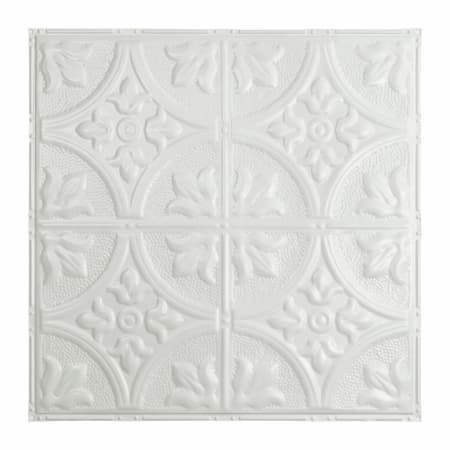 ACP Great Lakes - Tin Nail Down Ceiling Tile - SAMPLE Matte White