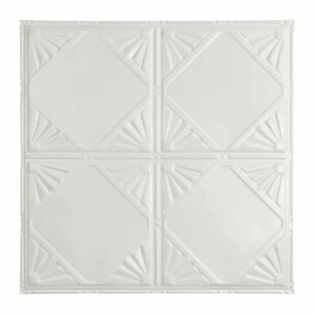 ACP Great Lakes - Tin Nail Down Ceiling Tile - SAMPLE Matte White
