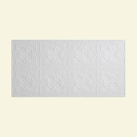 ACP Fasade - Vinyl Glue Down Ceiling Tile - SAMPLE Matte White