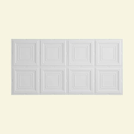 ACP Fasade - Vinyl Glue Down Ceiling Tile - SAMPLE White