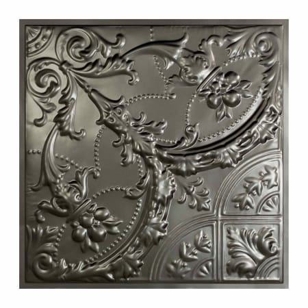 ACP Great Lakes Tin 24" x 24" Saginaw Lay In Tin Ceiling Tile - Sold by Carton (20 SF/Carton) Argento