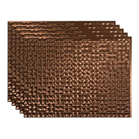 ACP Fasade - 18" x 24" Square Wall Tile - Polished Visual - Sold by Carton (15 SF/Carton) Oil-Rubbed Bronze