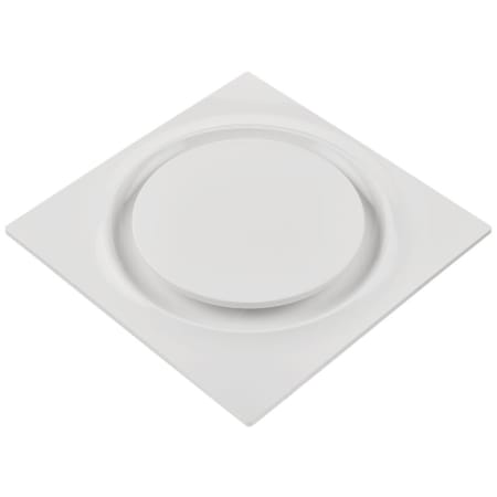Aero Pure Designer Series 110 CFM 0.9 Sone Ceiling Mounted Energy Star Certified Bath Fan with Round on Square Design White