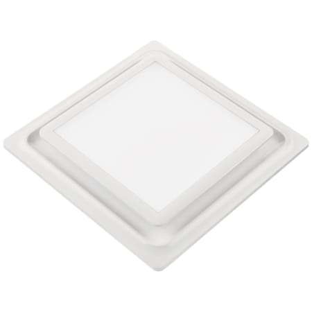 Aero Pure Designer Series 50 - 110 CFM 0.9 Sone Ceiling Mounted Energy Star Certified Bath Fan with LED Lighting, Adjustable Speed, and Humidity Sensor White