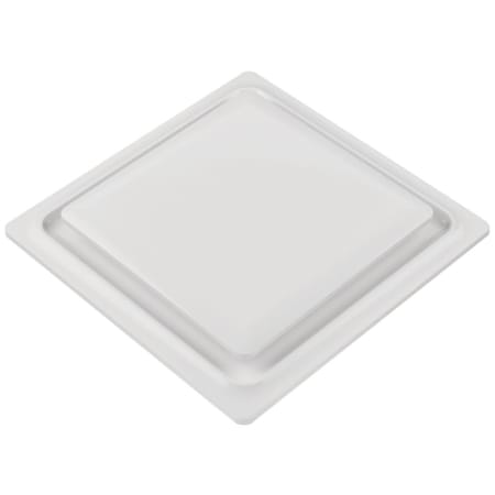 Aero Pure Square on Square Replacement Grille for Bath Fan White