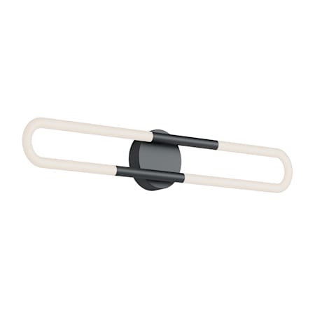 AFX Adel 2 Light 24" Wide LED Bath Bar Black