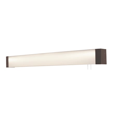AFX Algiers 2 Light 5" Tall LED Wall Sconce with Acrylic Diffuser Oakley Bronze