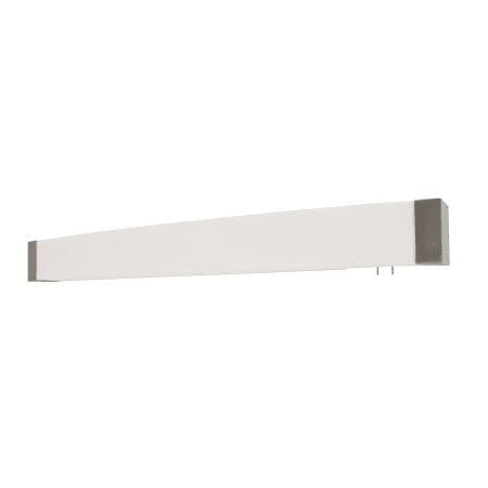 AFX Algiers 2 Light 5" Tall LED Wall Sconce with Acrylic Diffuser Satin Nickel