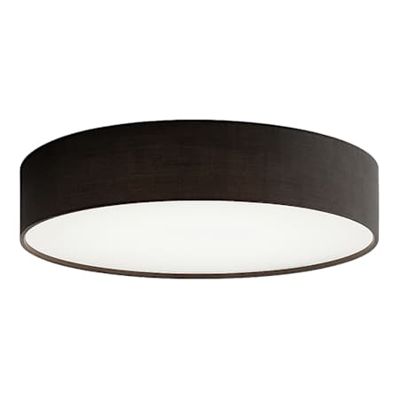 AFX Ashland 19" Wide LED Flush Mount Drum Ceiling Fixture Black / White