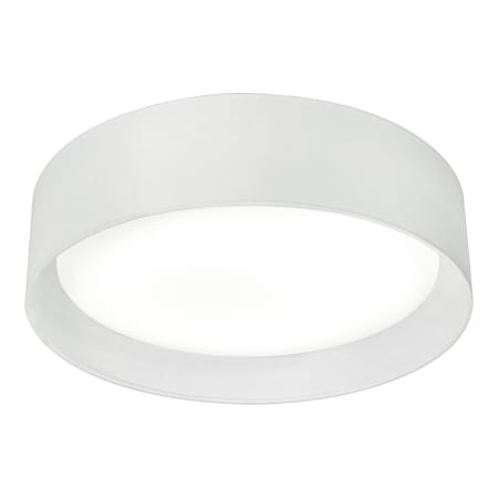 AFX Ally 16" Wide LED Flush Mount Drum Ceiling Fixture White