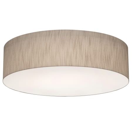 AFX Anton 3 Light 20" Wide Flush Mount Drum Ceiling Fixture Jute