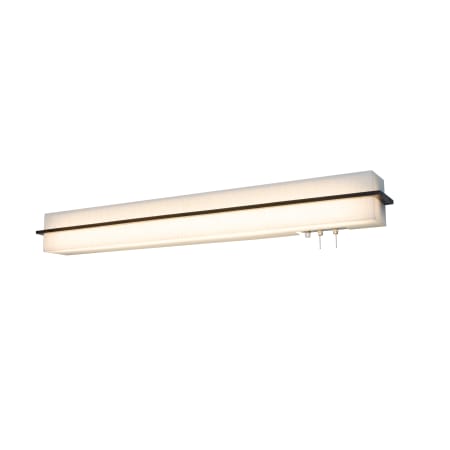 AFX Apex 2 Light 5" Tall LED Wall Sconce with Acrylic Shade Espresso