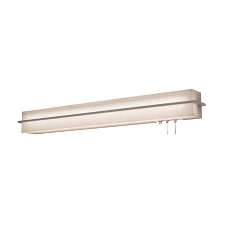 AFX Apex 2 Light 5" Tall LED Wall Sconce with Fabric Shade Weathered Grey