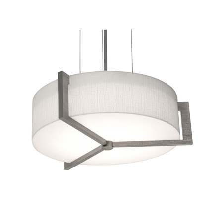 AFX Apex 2 Light 15" Wide Suspension Pendant Weathered Grey