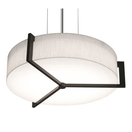 AFX Apex 3 Light 17" Wide Suspension Pendant Espresso