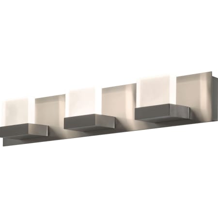 AFX Arlo 3 Light 25" Wide Integrated LED Bathroom Vanity Light Satin Nickel