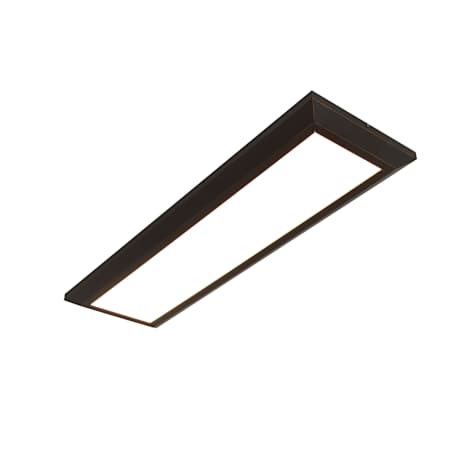 AFX Atlas Single Light 50" Wide Integrated LED Flush Mount Linear Ceiling Fixture Oil Rubbed Bronze