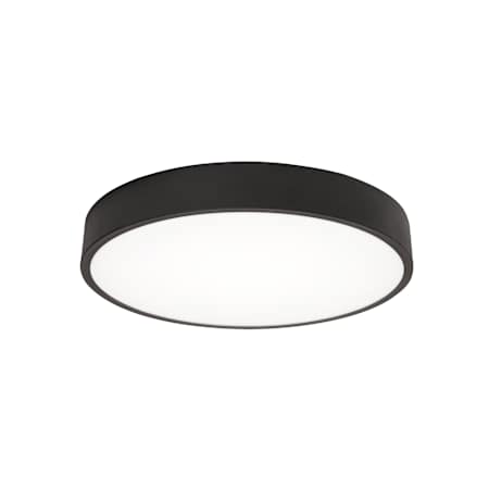AFX Bailey 14" Wide LED Flush Mount Bowl Ceiling Fixture Black