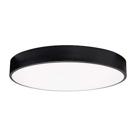 AFX Bailey 19" Wide LED Flush Mount Bowl Ceiling Fixture Black