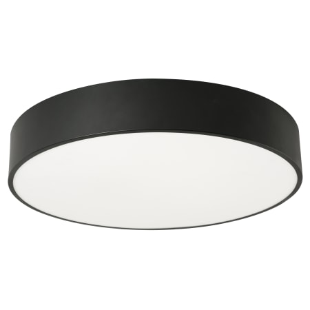 AFX Bailey 24" Wide LED Flush Mount Drum Ceiling Fixture Black